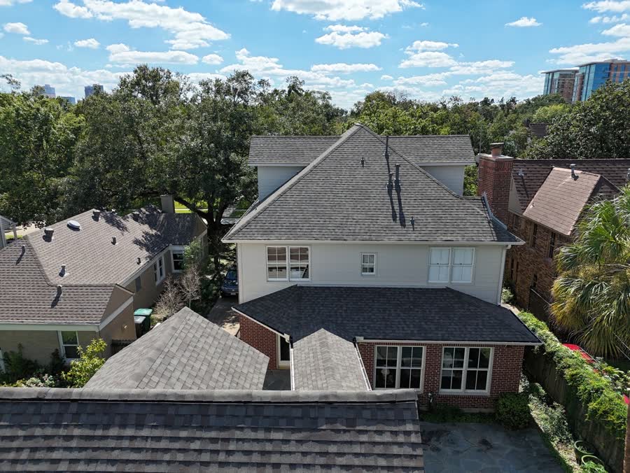Two-Story Re-Roof — Inner Loop Houston